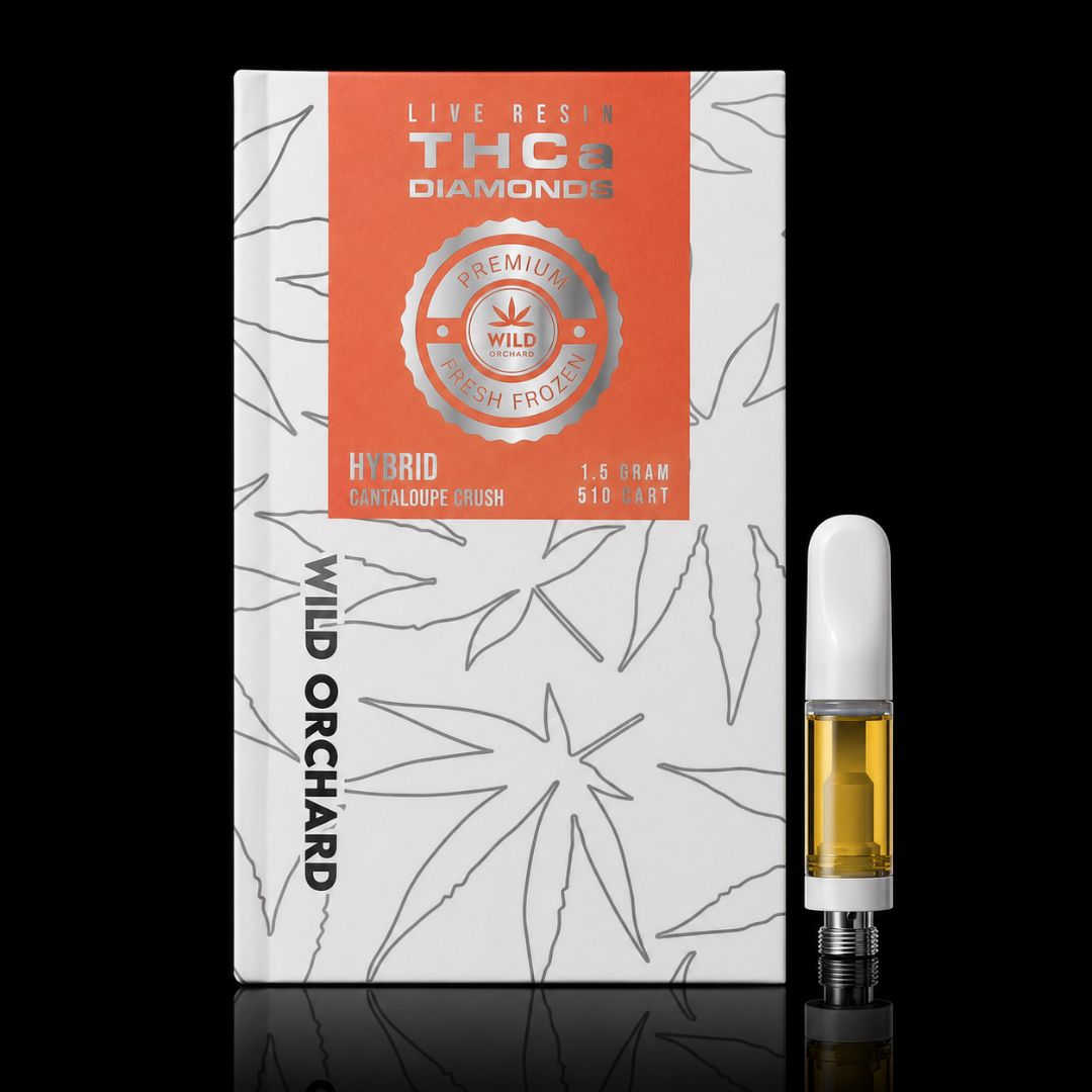 Wild Orchard 1.5G THCa Diamond Live Resin Cartridge Wild Orchard 1.5G THCa Diamond Live Resin Cartridge