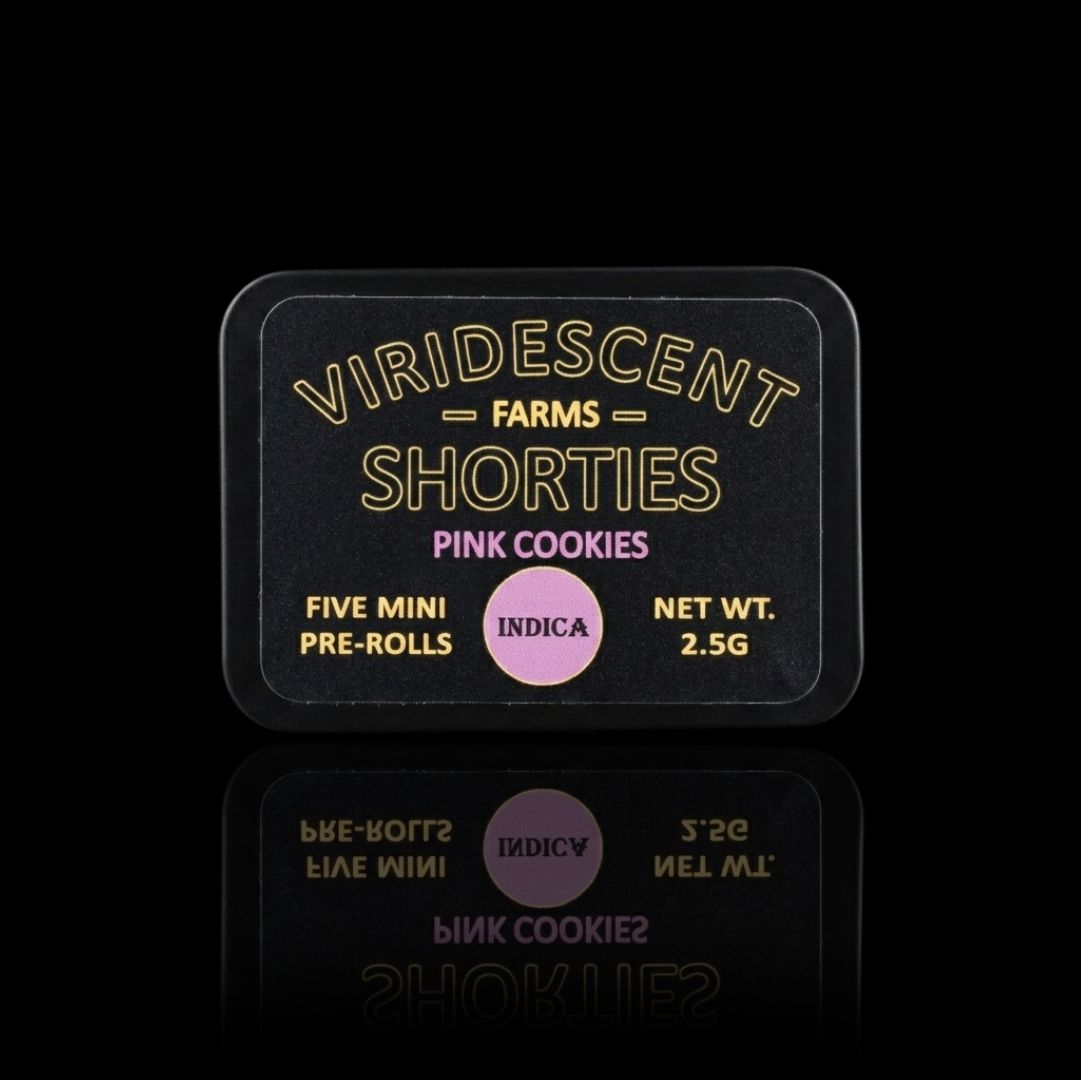 Shorties (5pk Mini Pre-Rolls), Strain: Pink Cookies (Indica)