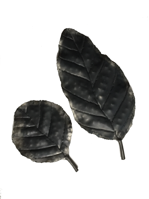 Wrought Iron Leaf Tray
