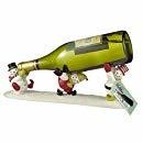 Cheerful Snowmen Bottle Holder