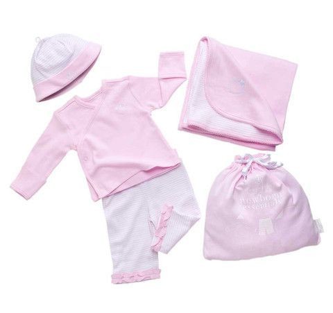 Elegant Baby Newborn Essentials Take Me Home Set - Pink