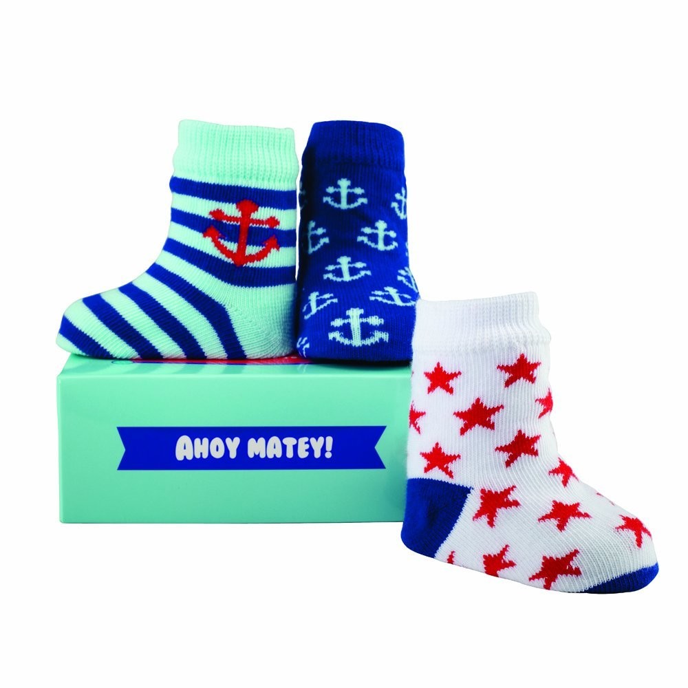 Ahoy Matey! Set of 3 Socks