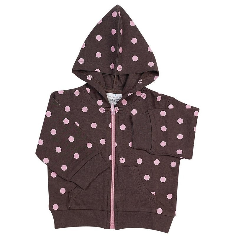 Chocolate w/Pink Polka Dot Jacket