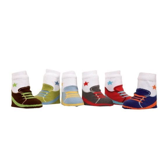 Sam&#39;s Sneakers, Set of 6 Baby Socks