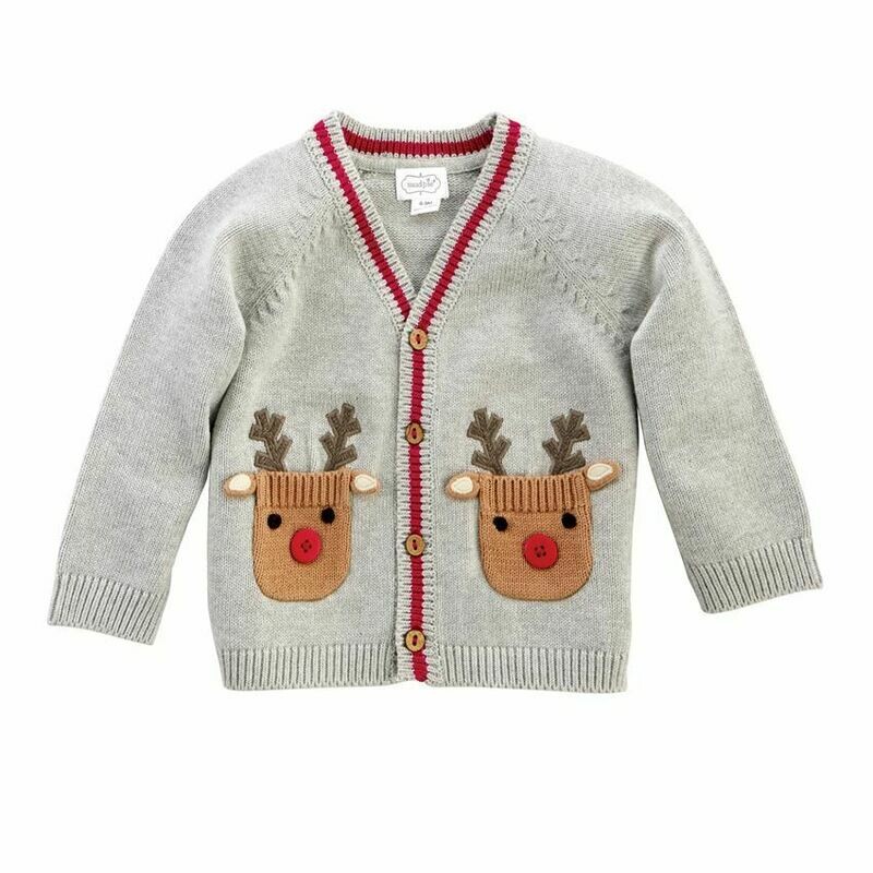 Baby Reindeer Cardigan