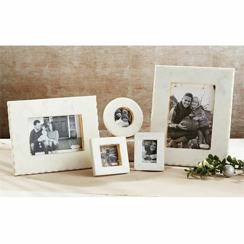 White Marble Picture Frames