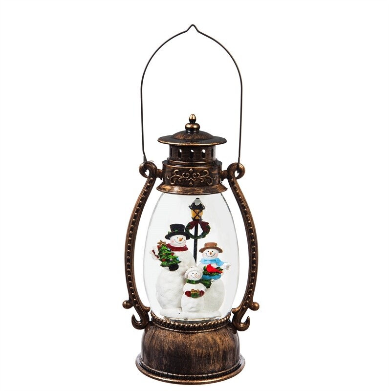 Snowman Choir Musical Lantern