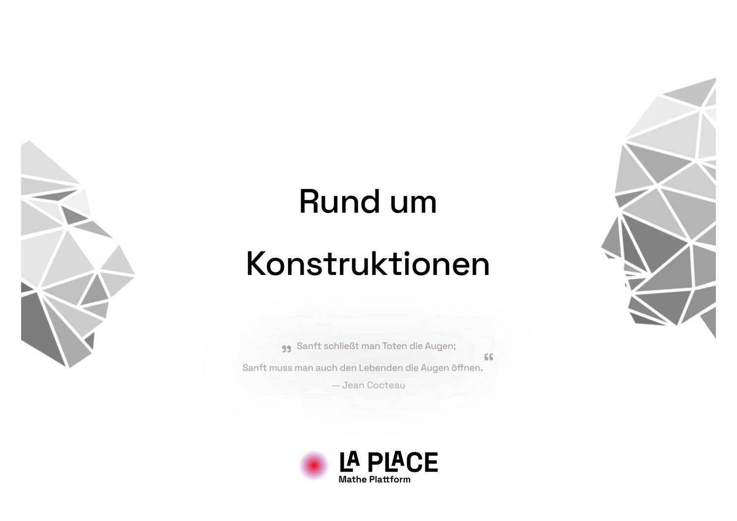 Rund um die Konstruktion