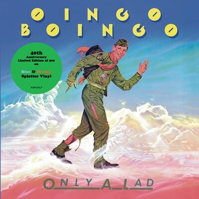Oingo Boingo / Only A Lad LP: Blue & Orange splatter vinyl