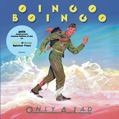 Oingo Boingo / Only A Lad LP: Yellow & Green splatter vinyl