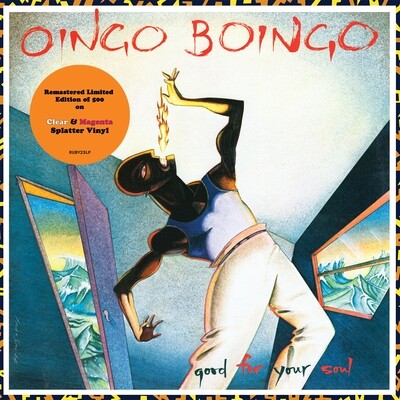 Oingo Boingo / Good For Your Soul LP: Clear & Magenta splatter