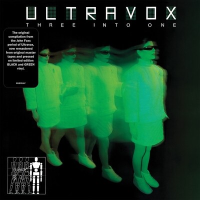 Ultravox / Three Into One LP: Green & Black