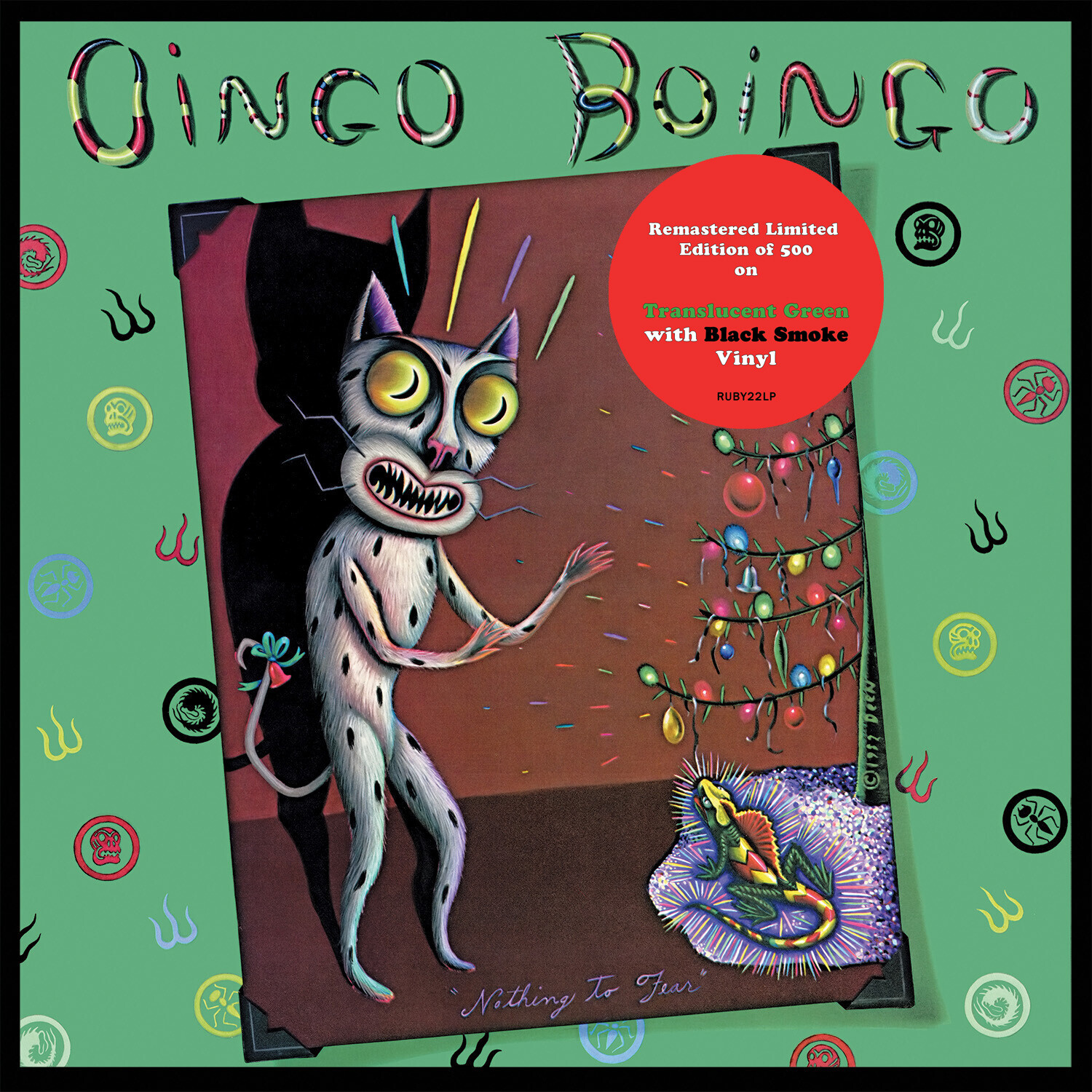 Oingo Boingo / Nothing To Fear LP: Green Smoke vinyl
