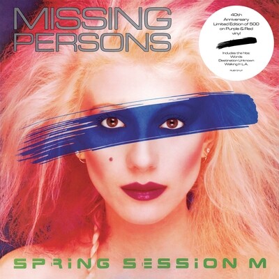 Missing Persons / Spring Session M LP: Red & Purple
