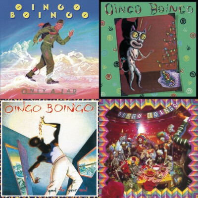 Oingo Boingo 4-CD Bundle: Only A Lad/Nothing To Fear/Good For Your Soul/Dead Man's Party