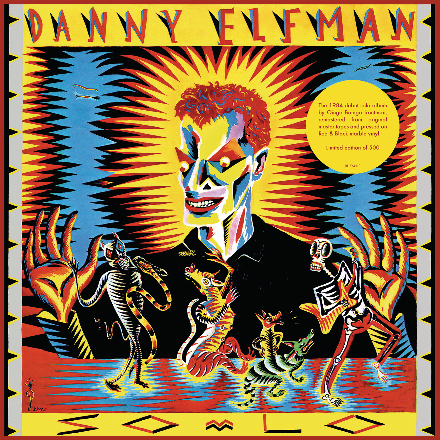 Danny Elfman / So-Lo LP: Red & Black vinyl