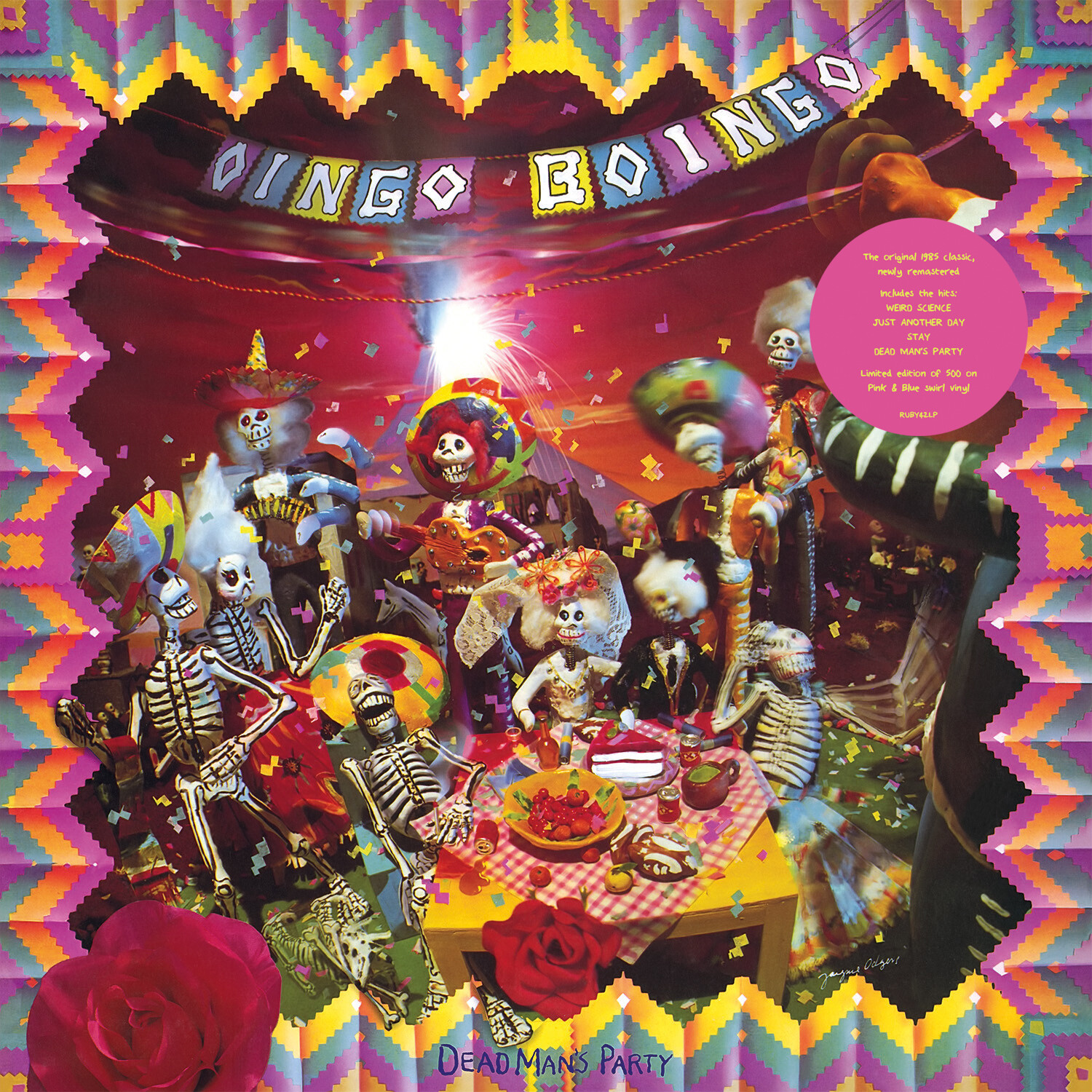 PRE-ORDER Oingo Boingo / Dead Man's Party LP: Pink swirl vinyl