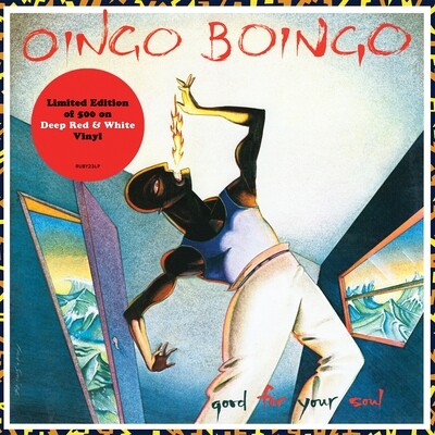 Oingo Boingo / Good For Your Soul LP: Deep Red swirl vinyl