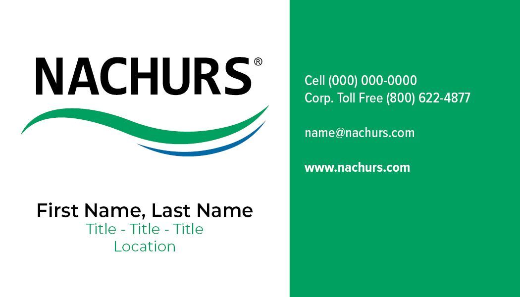 NACHURS Business Cards