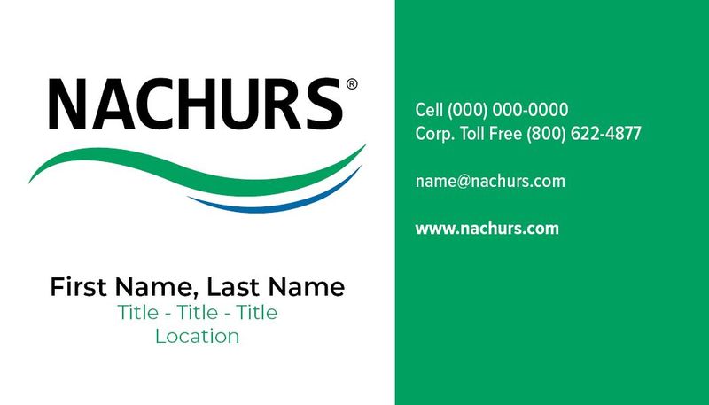 NACHURS Business Cards