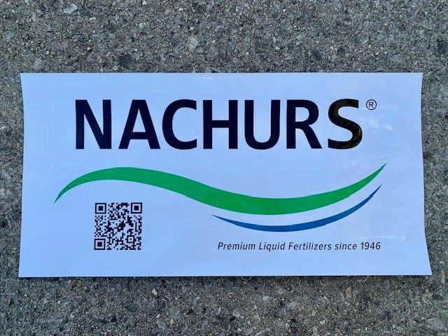 Nachurs Logo Sticker 24"x12"