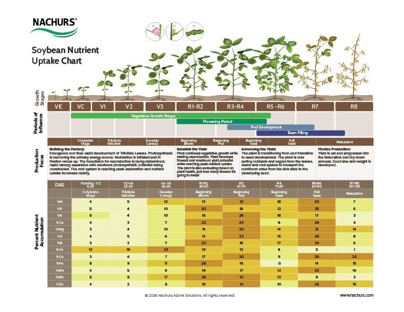 Uptake Chart - Soybean
