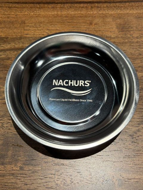 NACHURS Stainless Steel Magnetic Tray