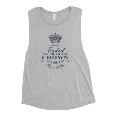 "Princess Crown" Ladies’ Muscle Tank