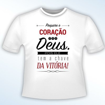 Camiseta A CHAVE DA VITÓRIA
