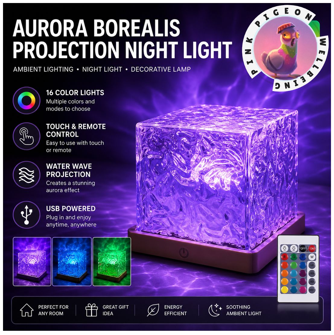 Aura Projection Sensory Night Light