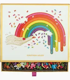750 Piece Rainbow  Shaped Foil Puzzle