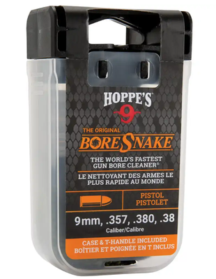 HOPPES 9mm Boresnake mit Bürste