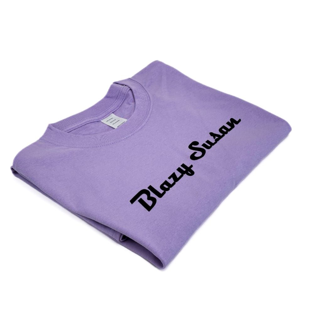 Blazy Susan T-Shirt Purple