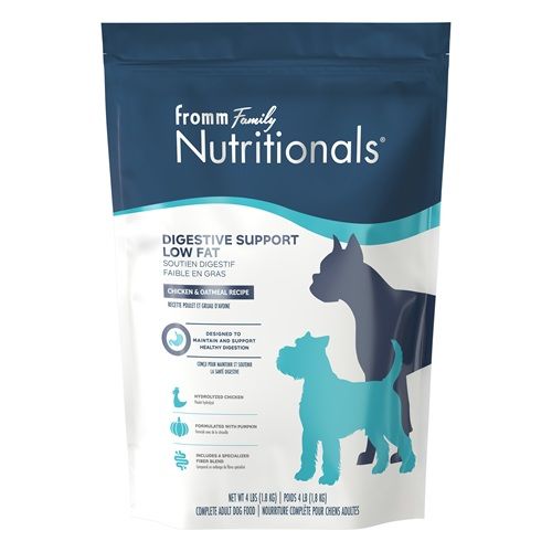 Fromm Nutritionals Dog Food Digestive Support Chicken/Oatmeal, Size: 4 lb