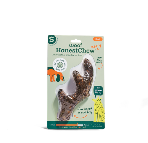 Woof Honest Chew Meaty, Size: SM