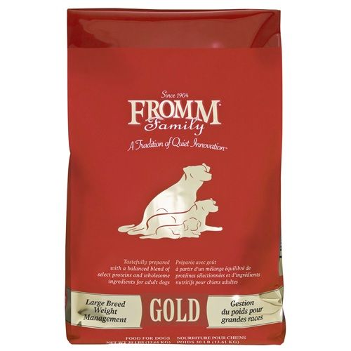 Fromm Gold Dog Food Weight Large Breed