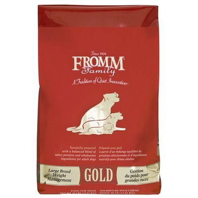 Fromm Gold Dog Food Weight Large Breed