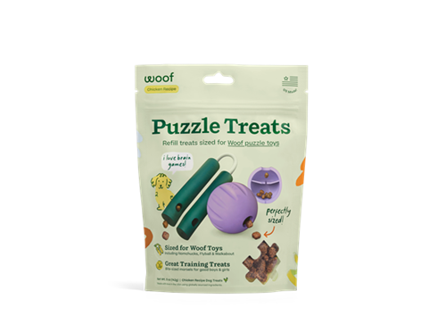 Woof Puzzle Treats, Size: 5 oz