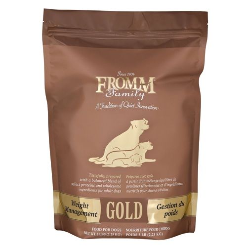 Fromm Gold Dog Food Weight
