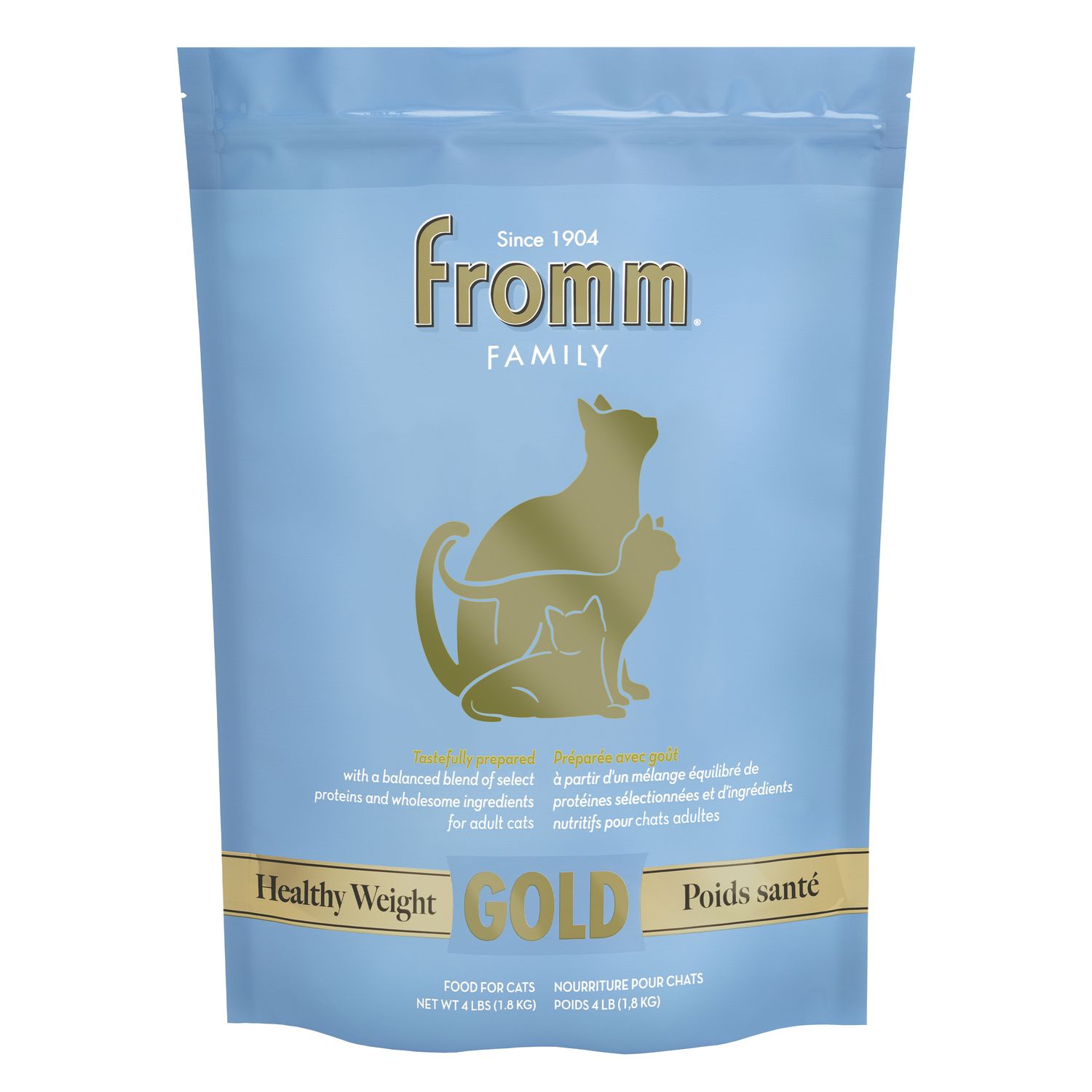 Fromm Gold Cat Healthy Weight, Size: 4 LB