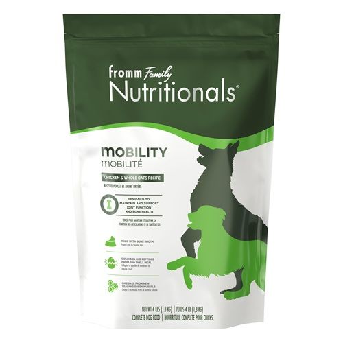 Fromm Nutritionals Dog Food Mobility Chicken/Oats, Size: 4 lb