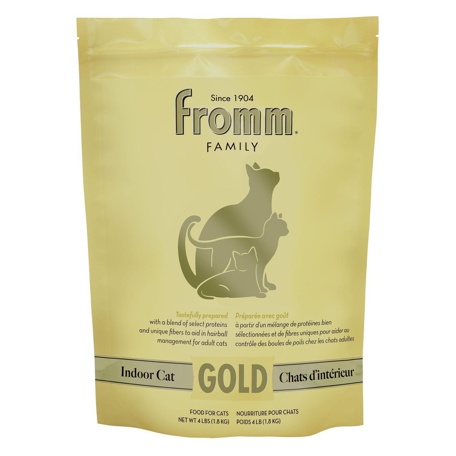 Fromm Gold Cat Indoor, Size: 4 LB