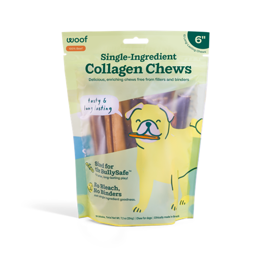 Woof Bullysafe Chew 6", Size: 5 PK