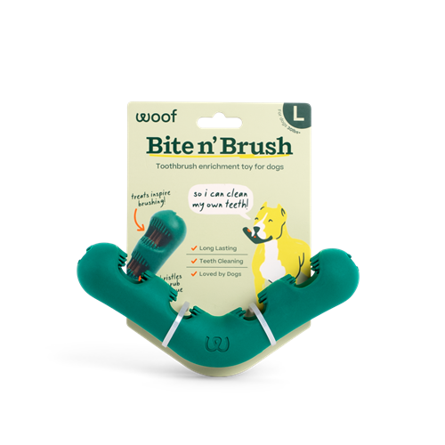 Woof Bite N Brush, Size: LG