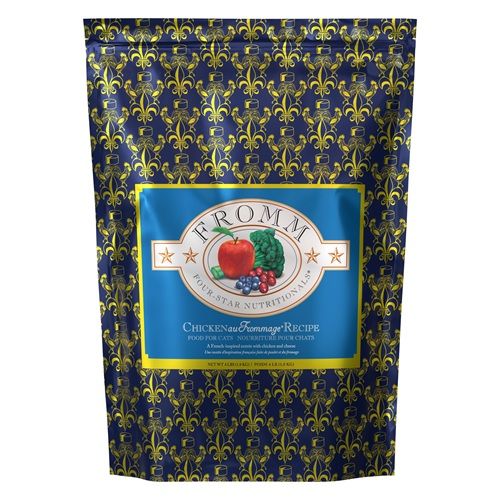 Fromm Four Star Cat Food Chicken Au Frommage 4 LB