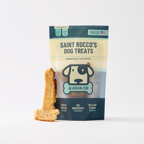 Saint Rocco's Dog Treats 3 oz, Flavor: Alaskan Cod