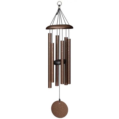 Corinthian Bells Wind Chime 27 in, Color: Copper Vein