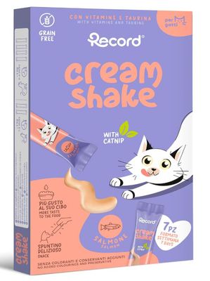 Snack funzionali monoproteici per Gatti Cream Shake Snack funzionali monoproteici per Gatti Cream Shake