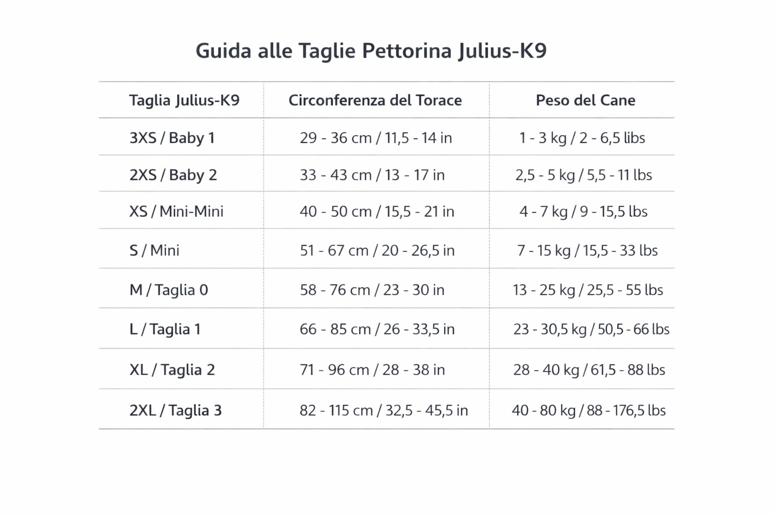 PETTORINA JULIUS-K9 IDCPOWER ROSSO