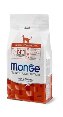 Monge Natural Superpremium Senior Ricco in Pollo Monge Natural Superpremium Senior Ricco in Pollo
